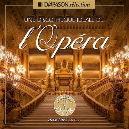Montserrat Caball&eacute;, Pl&aacute;cido Domingo, Nicolai Gedda & Marilyn Horne - Une Discoth&egrave;que Id&eacute;ale De L'op&eacute;ra (56 CDs)