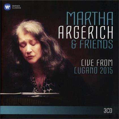 Martha Argerich - Argerich & Friends - Live From Lugano 2015 (3 CD)