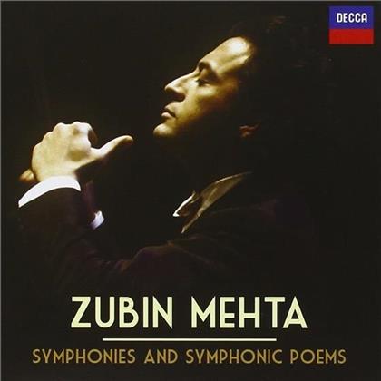 Zubin Mehta, Ludwig van Beethoven (1770-1827), Berlioz, Anton Bruckner (1824-1896) & Franz Liszt (1811-1886) - Symphonies And Symphonic Poems (23 CDs)