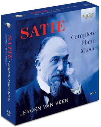 Jeroen van Veen (*1969) & Erik Satie (1866-1925) - Complete Piano Music (9 CD)