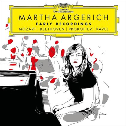 Martha Argerich, Wolfgang Amadeus Mozart (1756-1791), Ludwig van Beethoven (1770-1827), Serge Prokofieff (1891-1953) & Maurice Ravel (1875-1937) - Early Recordings (2 CD)