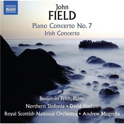 John Field, David Haslam, Andrew Mogrelia, Benjamin Frith, Northern Sinfonia, &hellip; - Piano Concerto 7 / Irish Concerto / Piano Sonata No. 4 B major H.17a