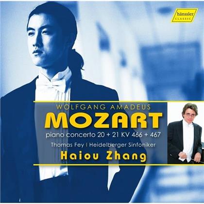 Wolfgang Amadeus Mozart (1756-1791), Haiou Zhang & Heidelberger Sinfoniker - Piano Concerto Nr.20 & 21, Kv466 & 467
