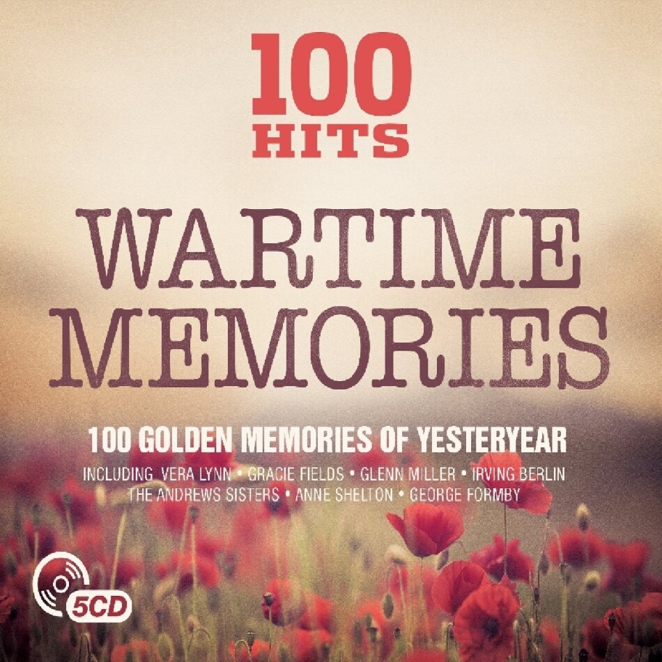 100 Hits Wartime Memories 5 CDs
