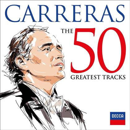 Jos&eacute; Carreras - The 50 Greatest Tracks (2 CDs)