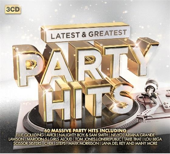 Party Hits - Latest & Greatest 3 CDs