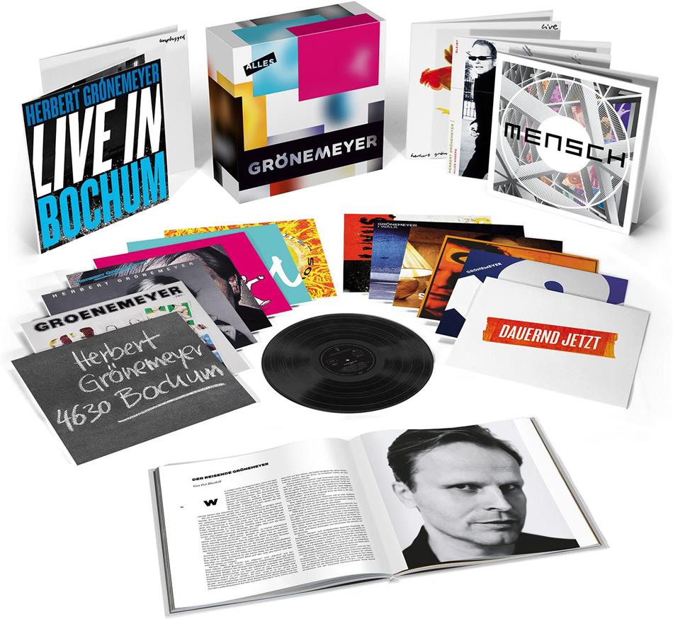 Herbert Grönemeyer - Alles Super Deluxe Edition, 25 LPs