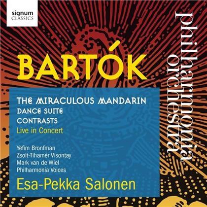 B&eacute;la Bart&oacute;k (1881-1945), Esa-Pekka Salonen (*1958) & Philharmonia Orchestra - The Miraculous Mandarin - Dance Suite - Contrasts