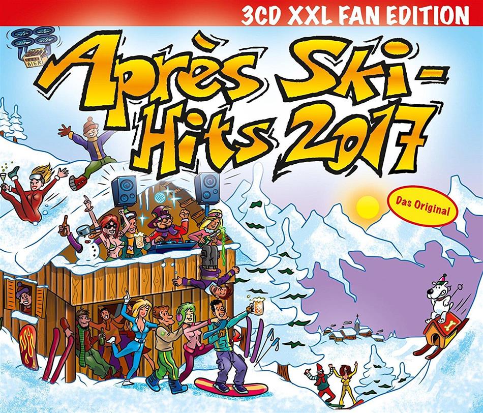 Apres Ski Hits 2017-Xxl F & Apres Ski Hits - Various - 2017 XXL Fan Edition, 3 CDs