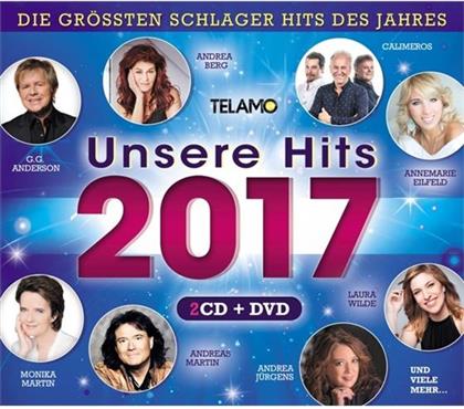 Unsere Hits 2017 (2 CDs + DVD)