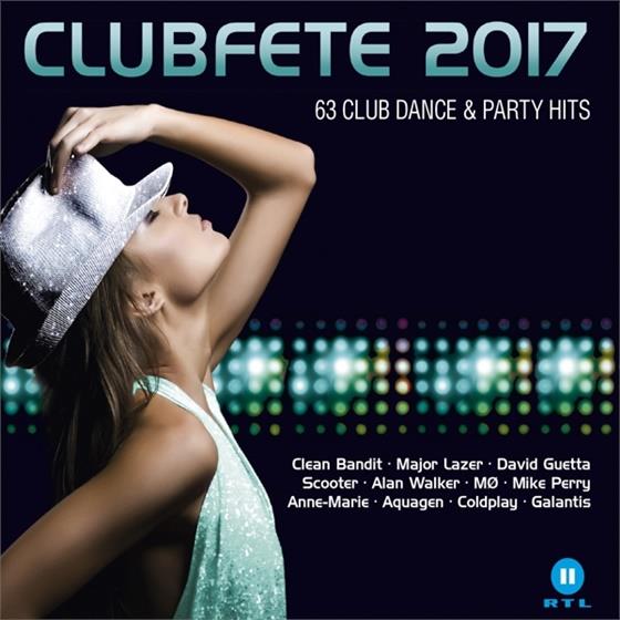 Clubfete - 2017 - 63 Club Dance & Party Hits 3 CDs