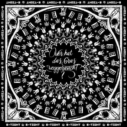 B-Tight - Wer Hat Das Gras Weggeraucht? - Limited Fanbox incl. Tape, Rolling Tray Box, Bandana, Grindercard, Papers, Stickers, Autogrammkarte & Mini-Bag (2 CDs)