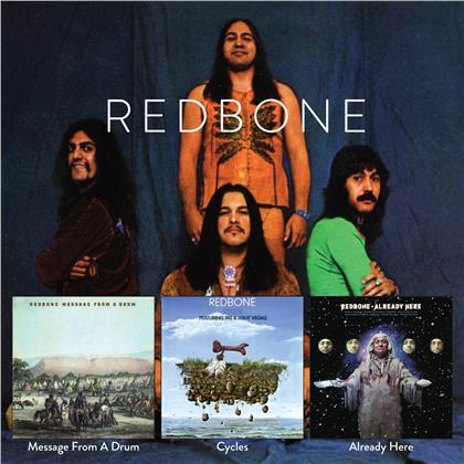 Redbone - Message From A Drum/Cycles/Already Here (2 CDs)