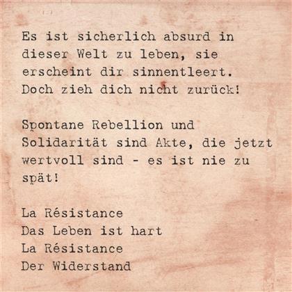 Beatsteaks & Dirk Von Lowtzow (Tocotronic) - French Disko (12" Maxi)