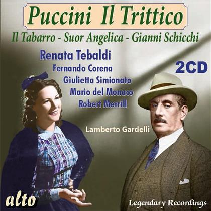 Fernando Corena, Merrill, Mario Del Monaco, Giacomo Puccini (1858-1924), &hellip; - Il Trittico