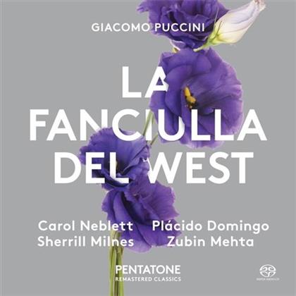 Sherrill Milnes, Carol Neblett, Pl&aacute;cido Domingo, Giacomo Puccini (1858-1924), &hellip; - La Fanciulla Del West - Remastered (2 Hybrid SACDs)