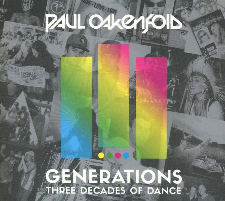 Paul Oakenfold - Generations Three 3 CDs