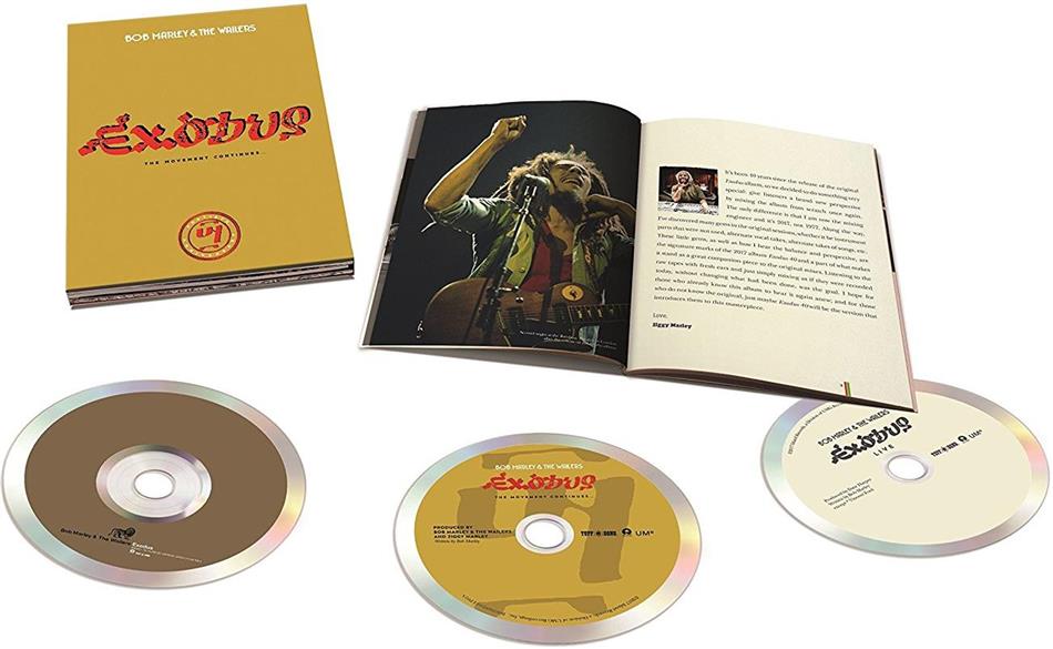Bob Marley - Exodus 40 Limited Edition, 3 CDs