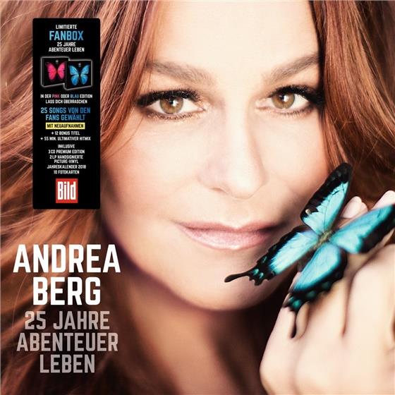 Andrea Berg - 25 Jahre Abenteuer Leben - Limited Fanbox 3 CD + 2 LP