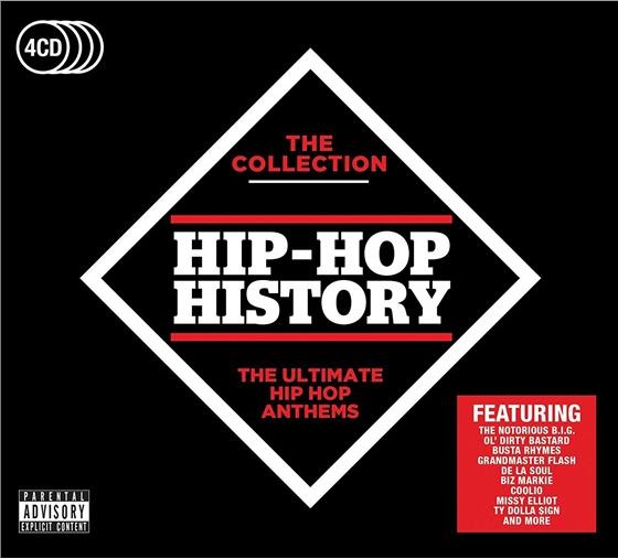Hip-Hop History:The Collection - Various 4 CDs