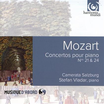 Stefan Vladar, Camerata Salzburg & Wolfgang Amadeus Mozart (1756-1791) - Piano Concertos No.21 & 2