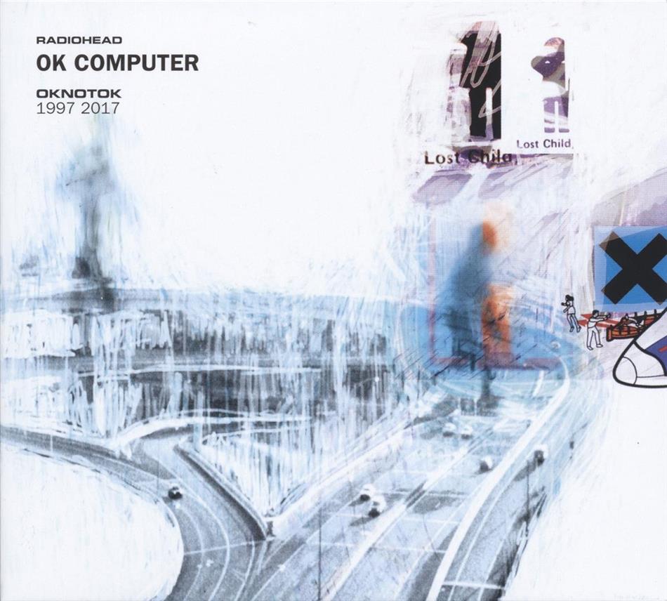 Radiohead - Ok Computer - Oknotok 1997-2017 Limited Edition, 3 LPs + 2 Bücher + Audiokassette
