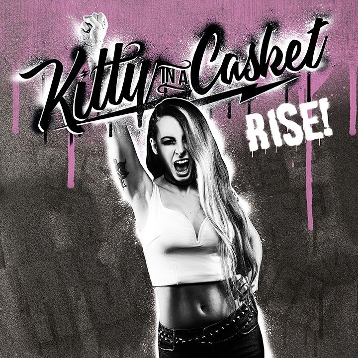 Kitty In A Casket - Rise Colored, LP + CD