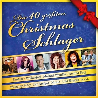 Die 40 Gr&ouml;ssten Christmas Schlager (2 CDs)