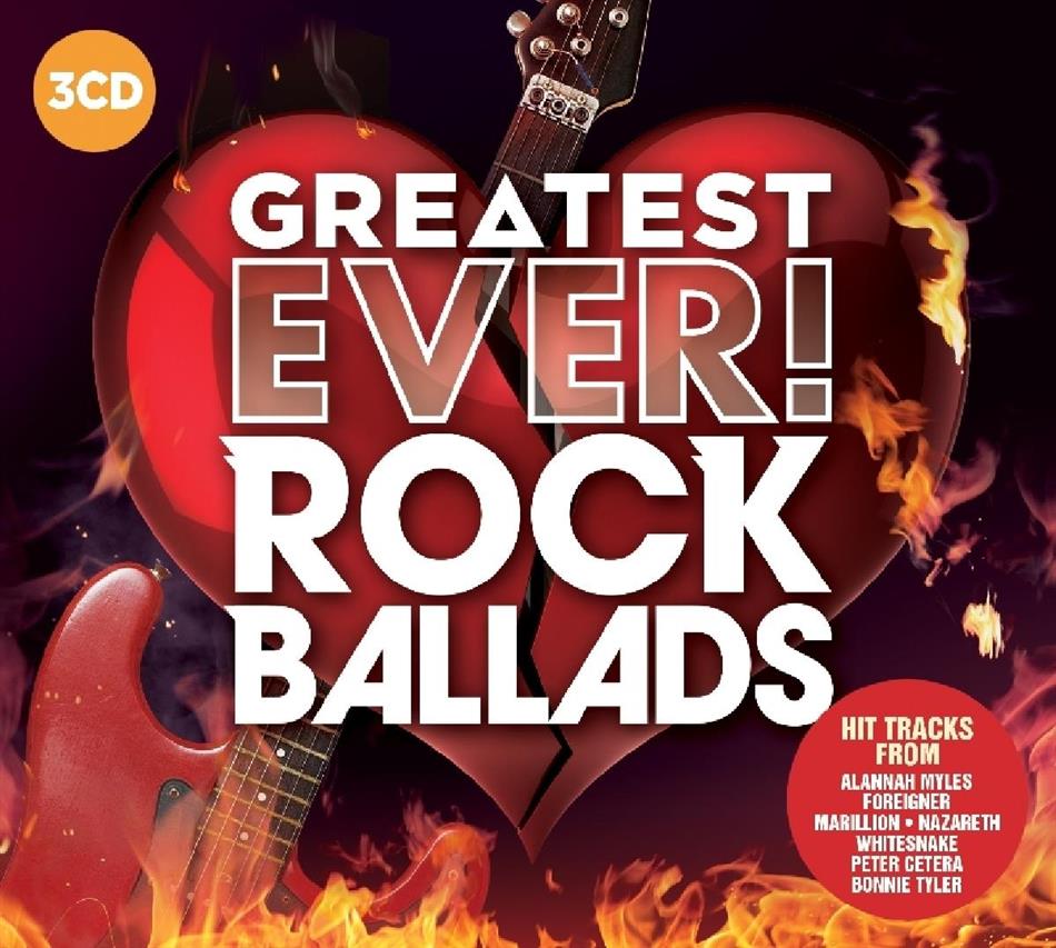 Rock Ballads - Greatest Ever 3 CDs