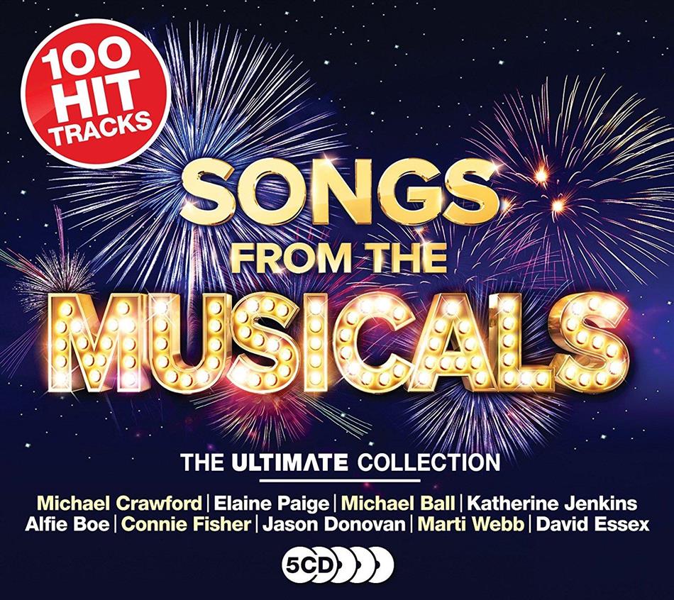 Ultimate Songs From Musicals - Various - OST 5 CDs