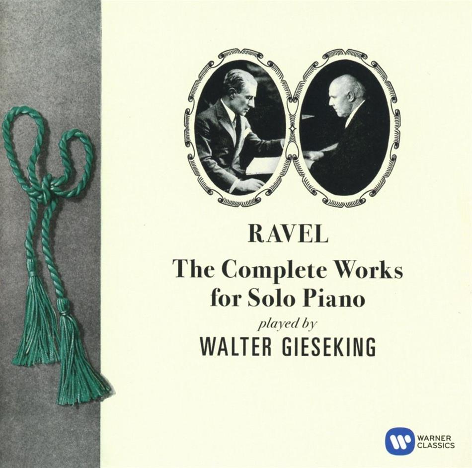 Walter Gieseking (1895-1956) & Maurice Ravel (1875-1937) - Sämtliche Werke Für Klavier Solo - Mono, Remastered Version Remasterisée, 2 CD