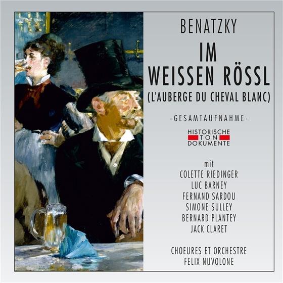 Colette Riedinger, Luc Barney, Fernand Sardou, Simone Sulley, Bernard Plantey, … - L'Auberge Du Cheval Blanc (m Weissen Roessl) In Französicher Sprache - 1953 Pairs 2 CDs