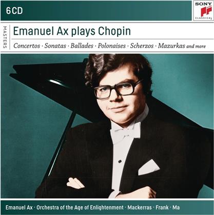 Emanuel Ax & Fr&eacute;d&eacute;ric Chopin (1810-1849) - Emanuel Ax Plays Chopin (6 CDs)