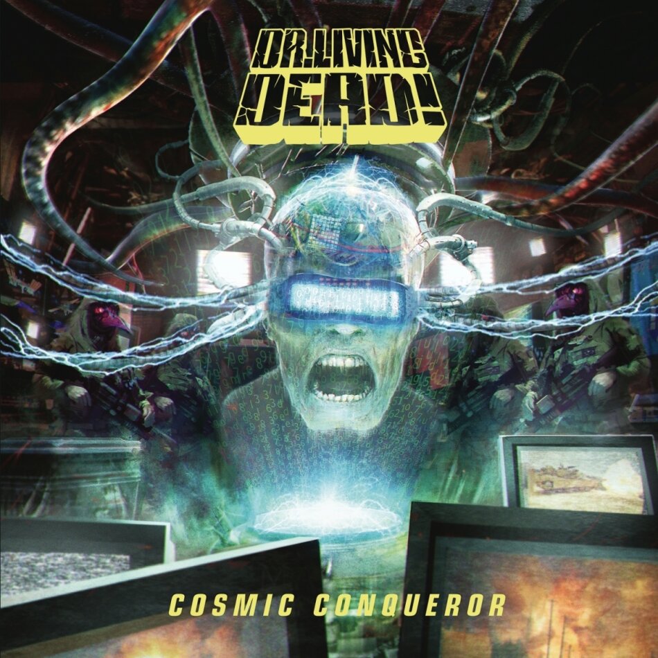 Dr. Living Dead - Cosmic Conqueror Yellow Vinyl, LP + CD
