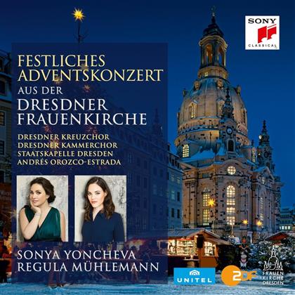 S&auml;chsische Staatskapelle Dresden, Yoncheva, M&uuml;hlemann & Orozco-E. - Festliches Adventskonzert 2016 - Dresdner Frauenkirche
