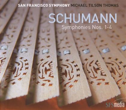 Robert Schumann (1810-1856), Michael Tilson Thomas & San Francisco Symphony Orchestra - The Four Symphonies / S&auml;mtliche Symphonien (2 Hybrid SACDs)