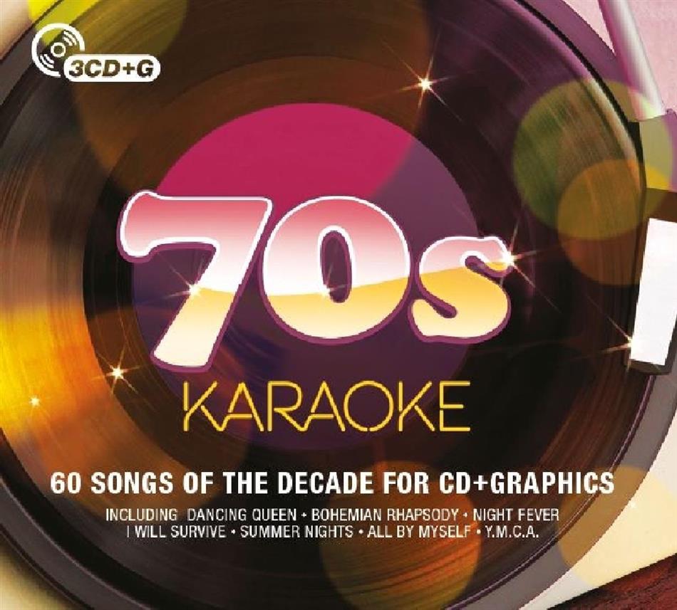 70s Karaoke - Various 3 CDs
