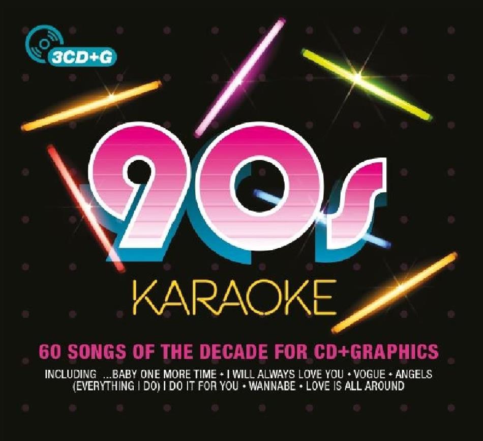 90s Karaoke - Various 3 CDs