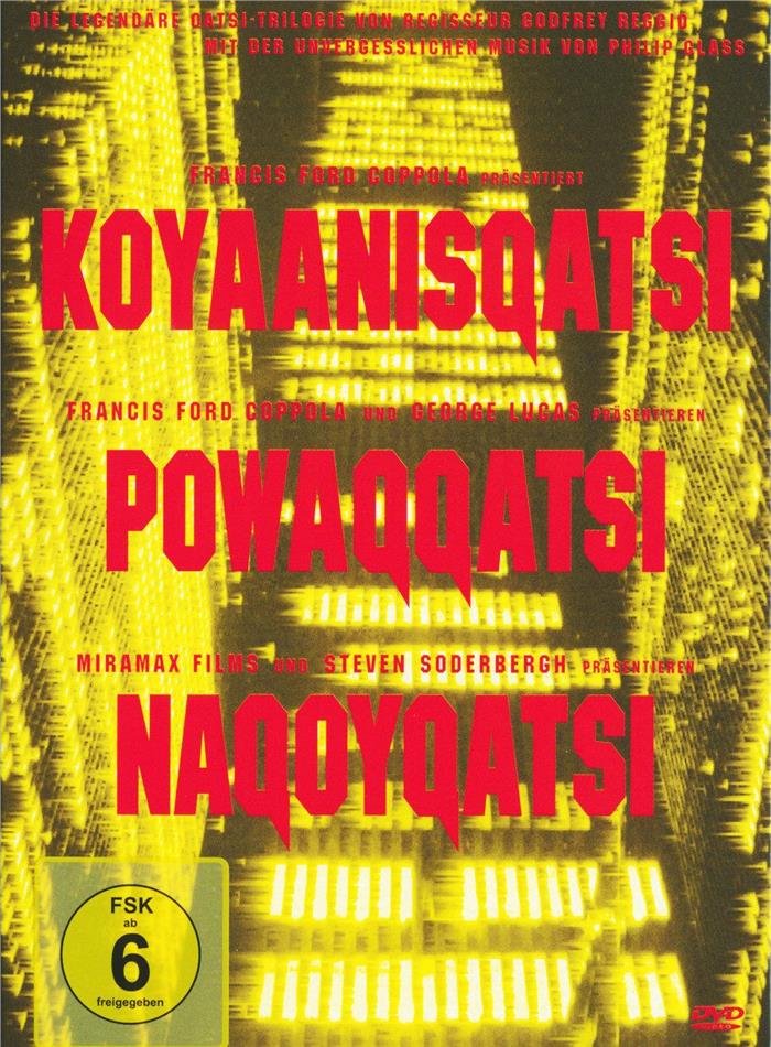 Koyaanisquatsi / Powaqqatsi / Naqoyqatsi - Die Qatsi-Trilogie 3 DVDs