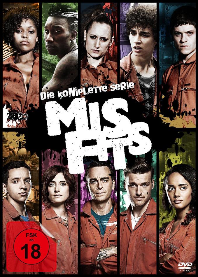 Misfits - Die komplette Serie 13 DVDs
