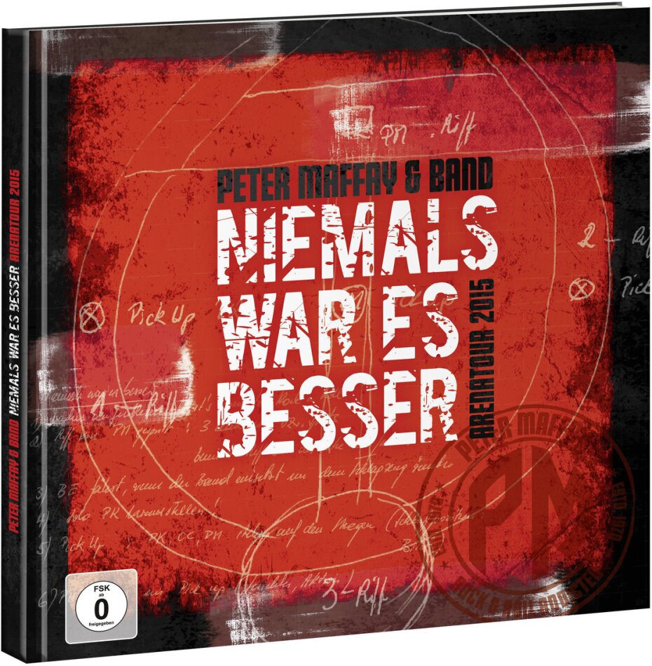 Peter Maffay & Band - Niemals war es besser - Arenatour 2015 Limited Edition, Mediabook, 2 DVDs + Blu-ray