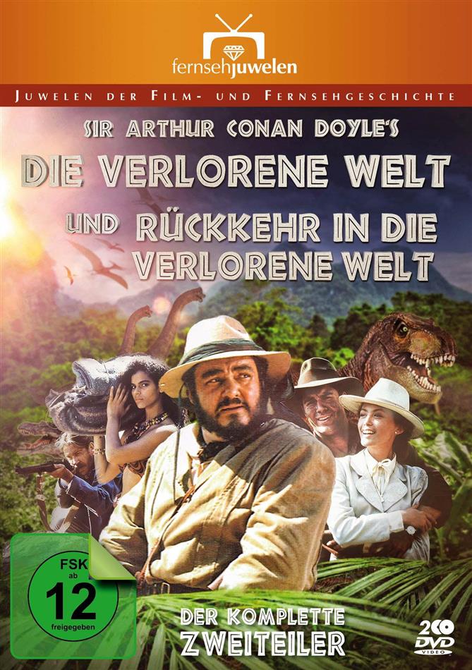 Die verlorene Welt / Rückkehr in die verlorene Welt Filmjuwelen, 2 DVDs