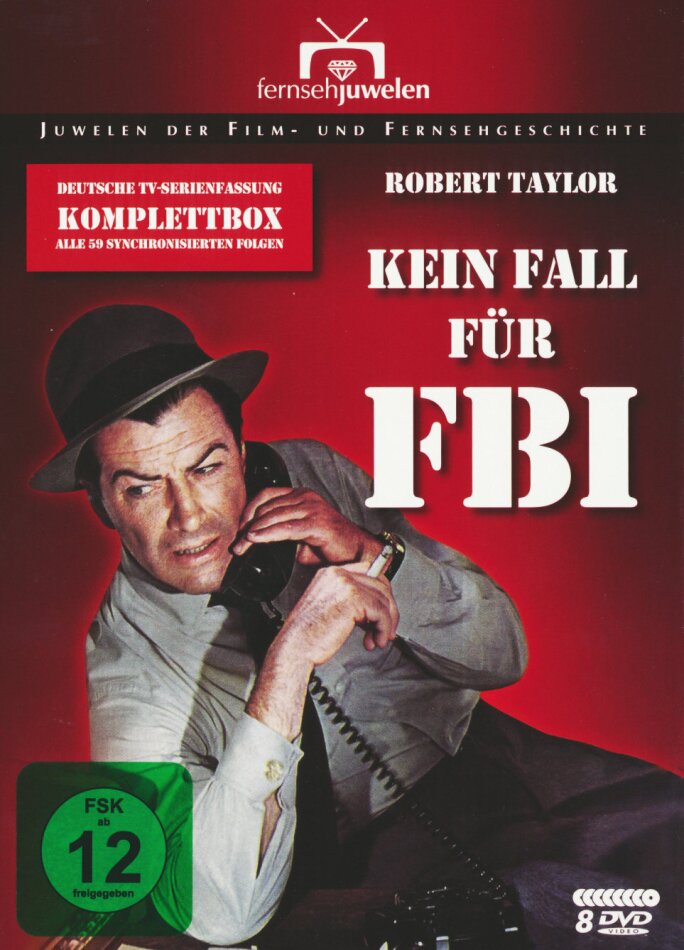 Kein Fall für FBI - Komplettbox s/w, 8 DVDs