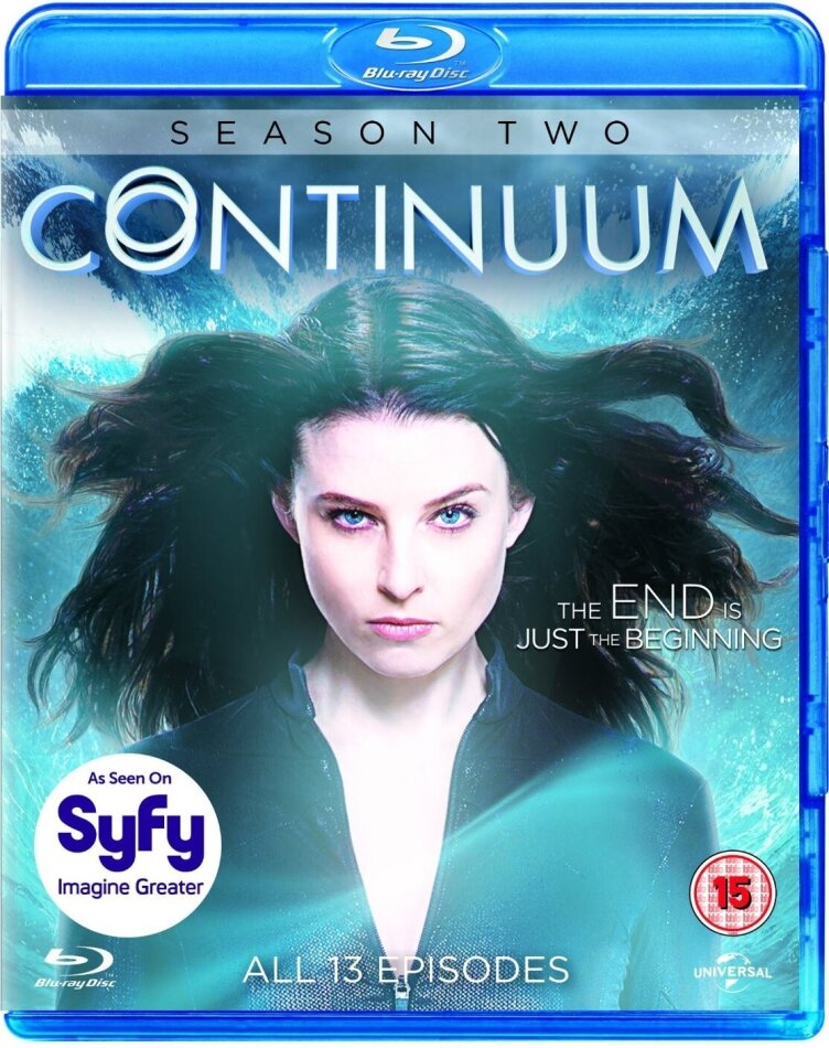 Continuum - Season 2 3 Blu-rays