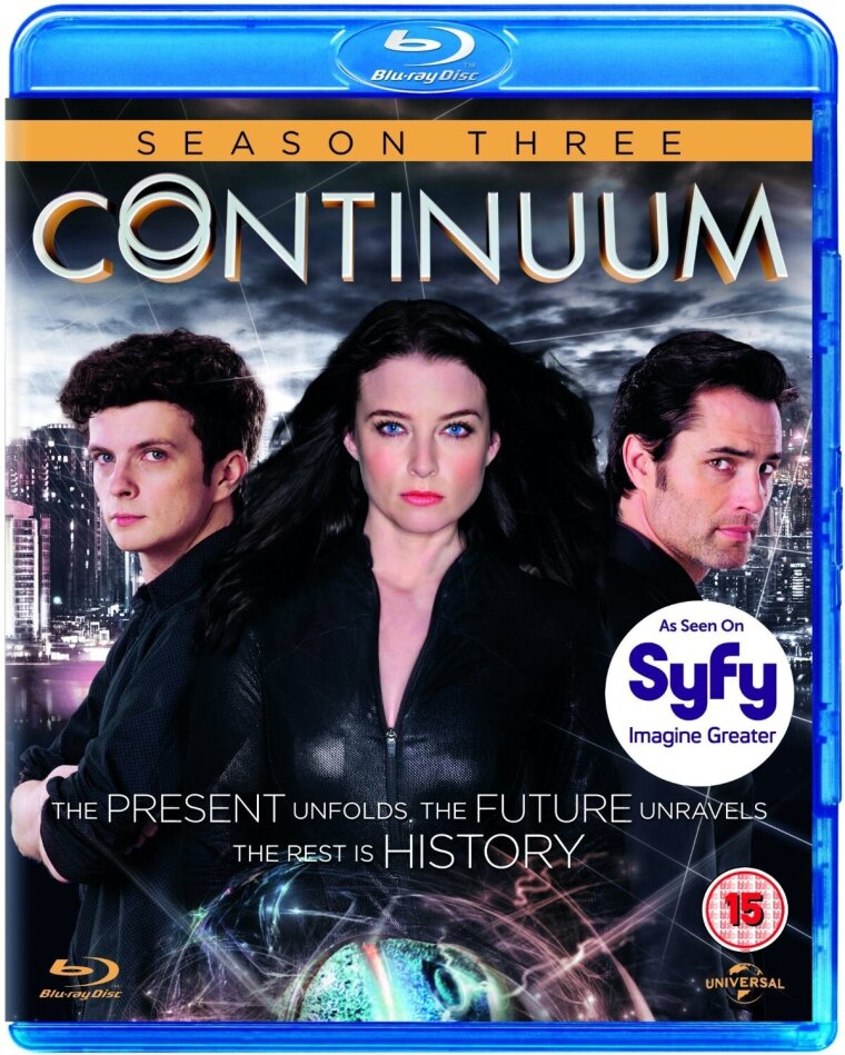 Continuum - Season 3 3 Blu-rays