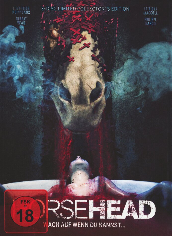 Horsehead - Wach auf, wenn du kannst... (2014) Collector's Edition, Limited Edition, Mediabook, Blu-ray + 2 DVDs