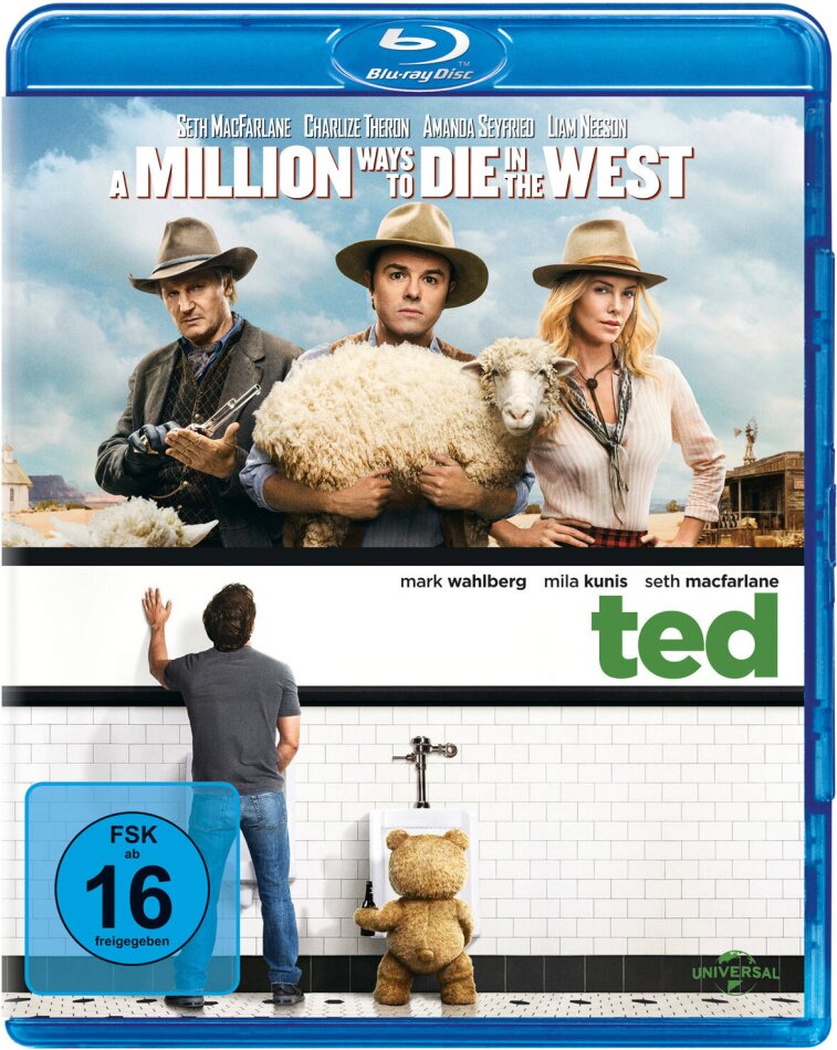A Million Ways to Die in the West / Ted 2 Blu-rays