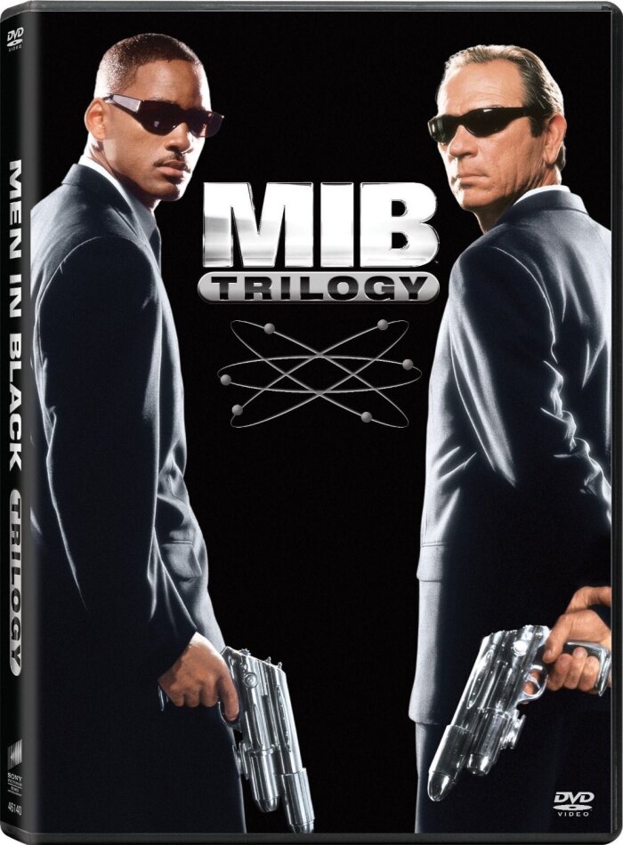 MIB Trilogy 2 DVDs