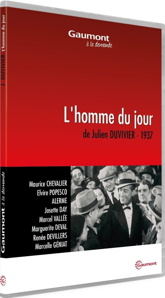 L'homme du jour (1937) Collection Gaumont à la demande, n/b
