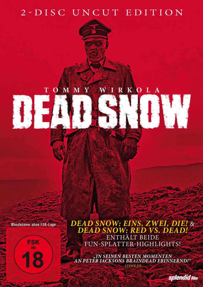 Dead Snow / Dead Snow 2 - Double Feature Uncut, 2 DVDs